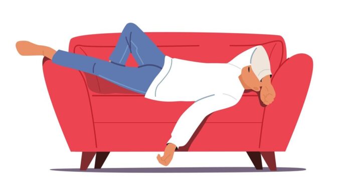 afternoon-slump-laziness-procrastination-postpone-boredom-sleepy-work-concept-male-character-sleeping-lay-down-sofa-cover-his-face-with-hand-cartoon-people-vector-illustration_1016-10681